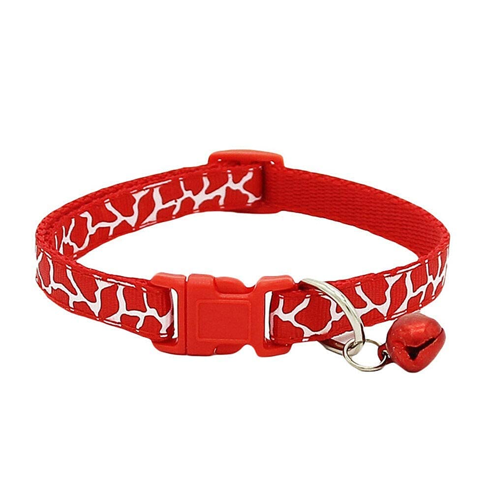 Dog Trust Adjustable Reflective Collar Safety Buckle with Bells for Pet Puppy, Cat, Dog, Kitten (Colour May Vary) - Pack of 2 (B09DCN1HD8) Amazon Price History, Amazon Price Tracker