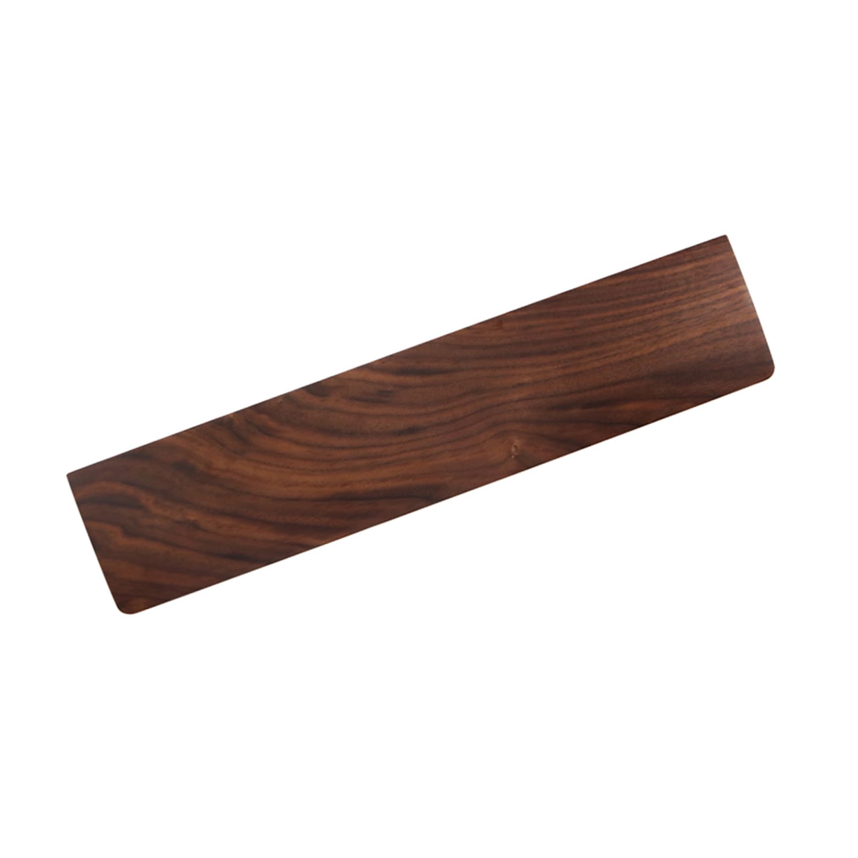 Handgelenkauflage aus Walnussholz 440x80mm für Tastatur