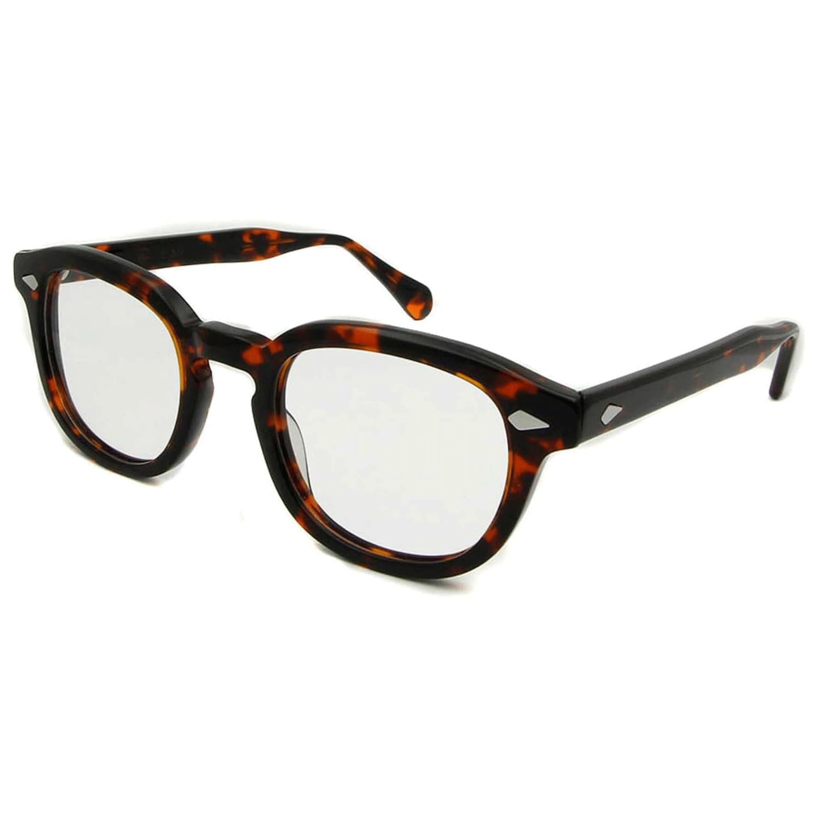 Oprawki okularowe Oprawki z włókna octanowego Oprawki okularowe 130 * 145 mm Oprawki okularowe z soczewkami Okulary do użytku wewnątrz i na zewnątrz(Schwarz)