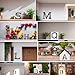 Cobata 1PC Stylish Cast Iron Hollow Out Address Letter - Decorative 4.4 Inch High House Letter