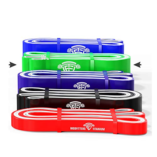 WODFitters Titanium Pull Up Bands (#4 Green)