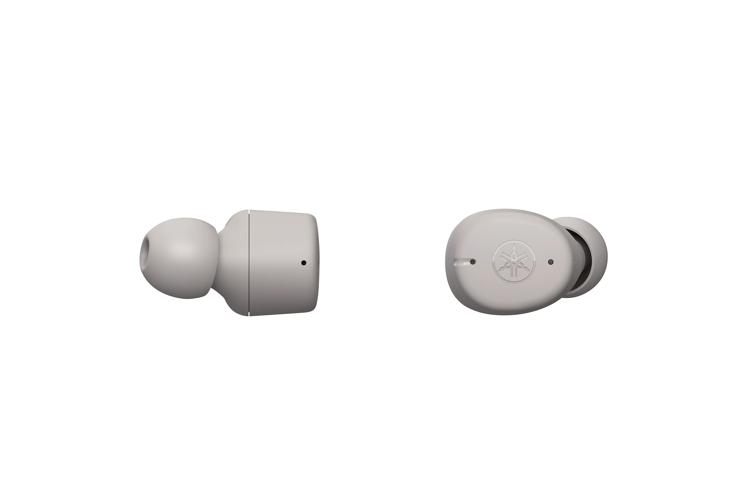 Yamaha TW-E3C - Auriculares in-Ear inalámbricos Bluetooth con Sonido Verdadero y Captura de Voz Clara, Color Beige