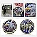 42PCS AtSKnSK Veteran Challenge Coin Thank You for Your Service Military Appreciation Coin with Eagle and Soldiers Honor Courage and Pride (Antique Bronze)