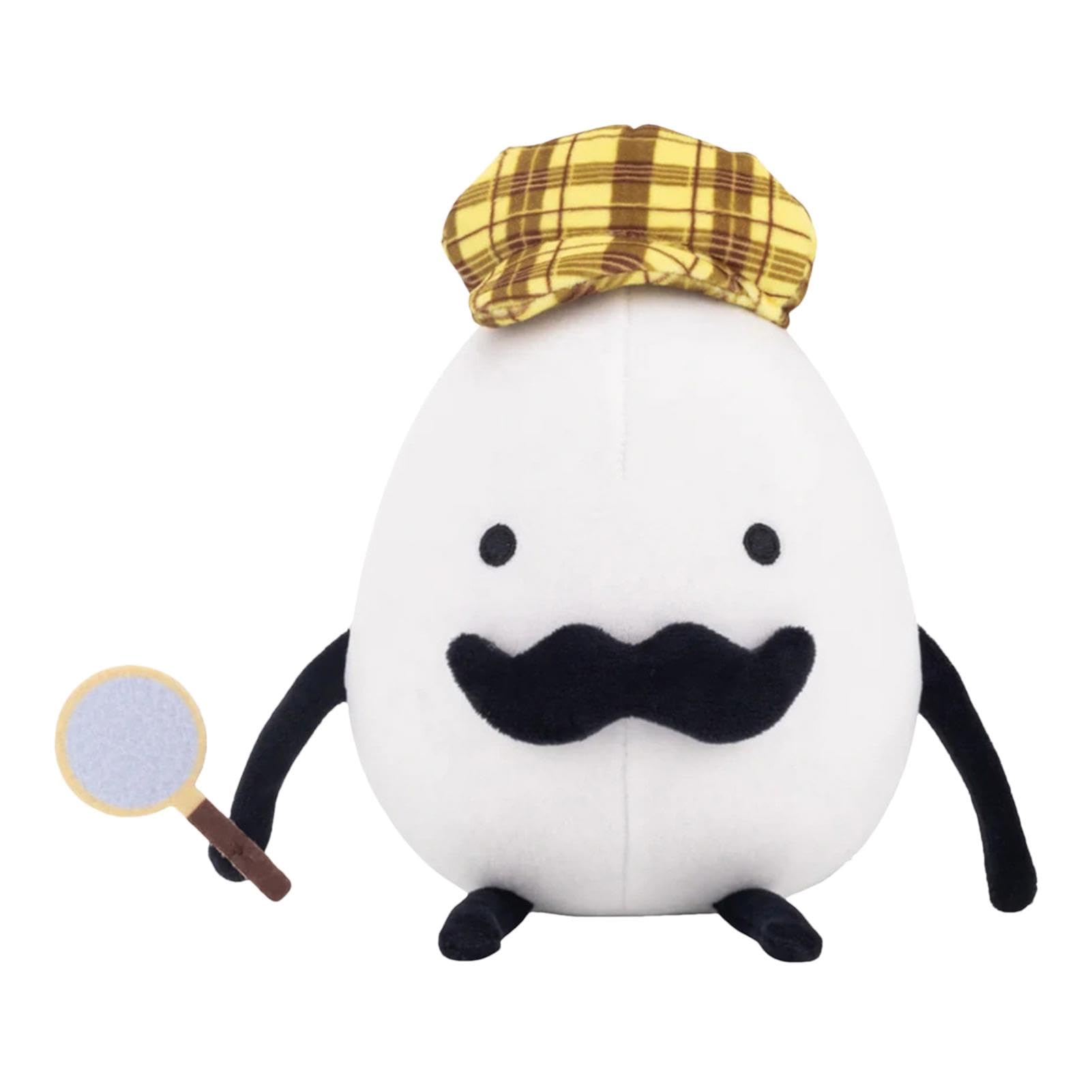 Amazon.co.jp: 探偵エッグぬいぐるみ 9.8インチの卵のぬいぐるみ 秘密