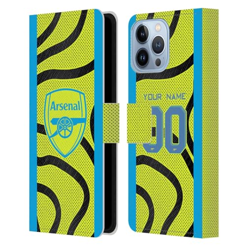 Protection iPhone 13 Pro Max Arsenal FC étui personnalisé cuir personnalisé maillot extérieur