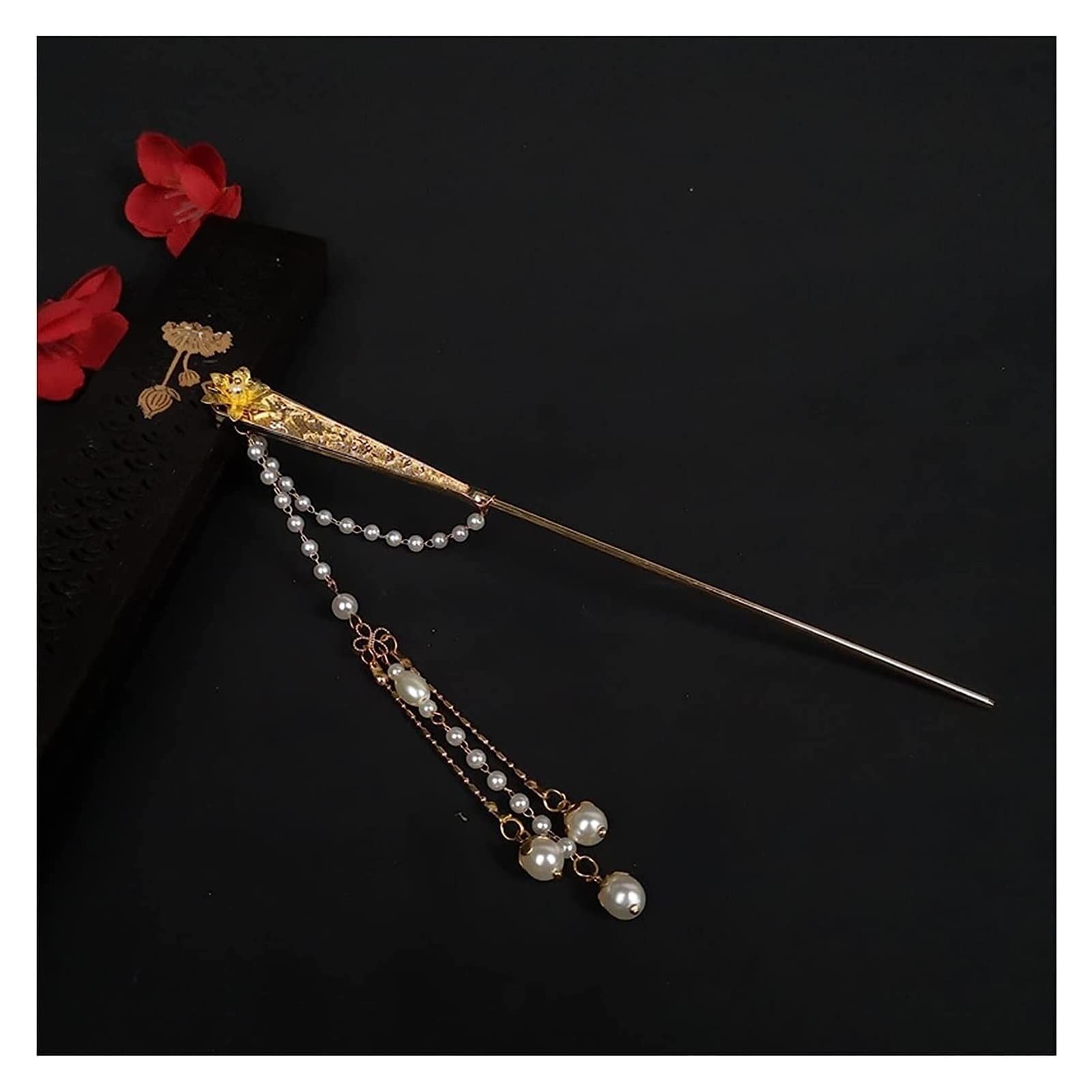 Barrette à Cheveux décorative Pinces à Cheveux épingles à Cheveux Cheveux Style Chinois Ancien Hanfu épingle à Cheveux Femme Gland épingle à Cheveux fée Clips
