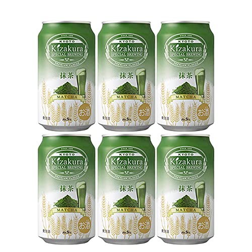 Amazon.co.jp: 京都 黄桜 SPECIAL BREWING 抹茶 缶 350ml お試し