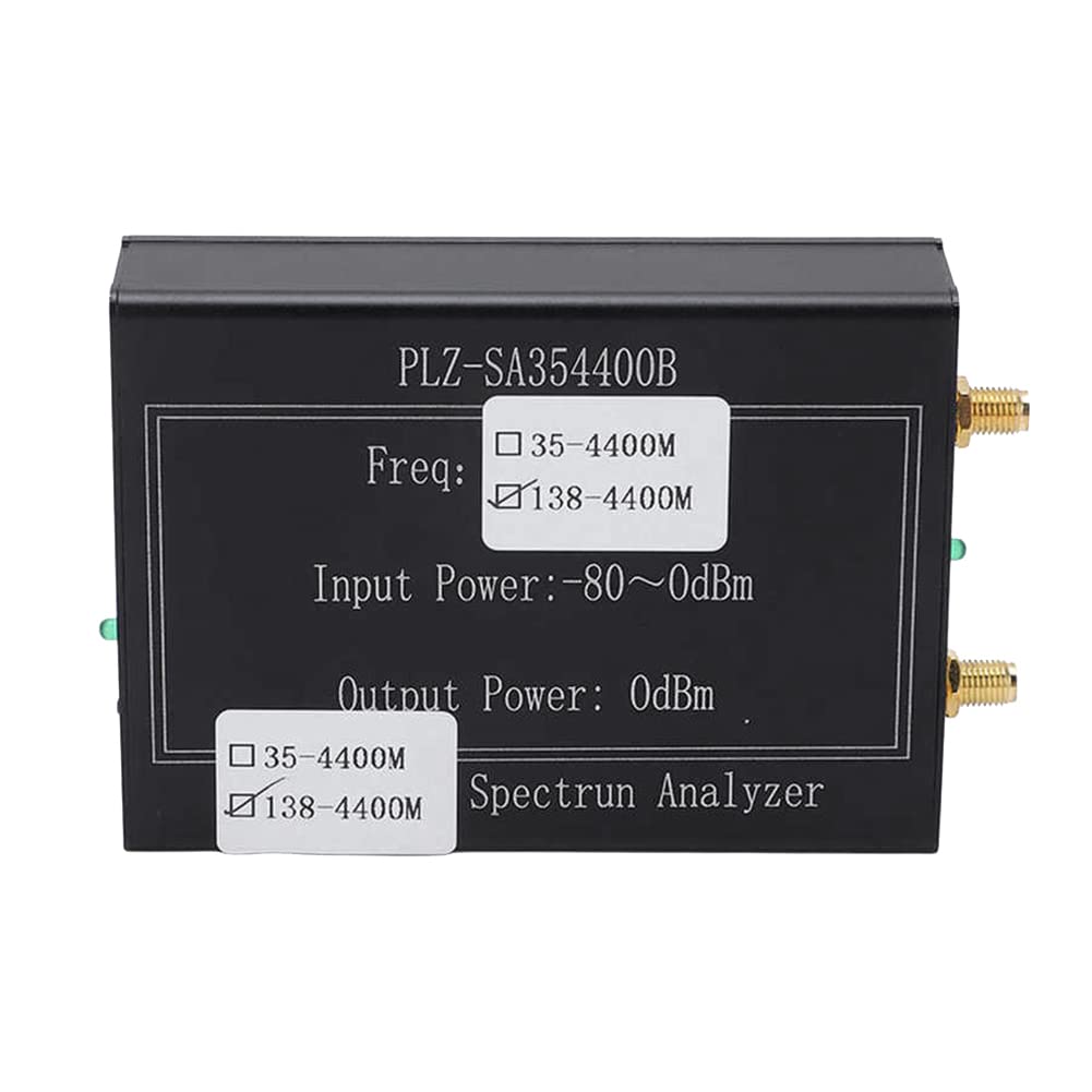 1 Stück 138–4400 MHz tragbarer Spektrum-Frequenzanalysator, einfache Bedienung, Touch-Steuerung, 4 Modi, Handheld-Spektrumanalysator