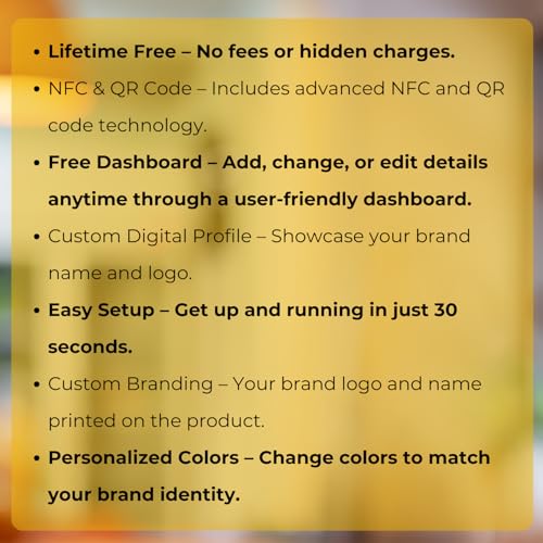 tinydabba Custom Combo Review card | NFC & QR Enabled by tinydabba - 5
