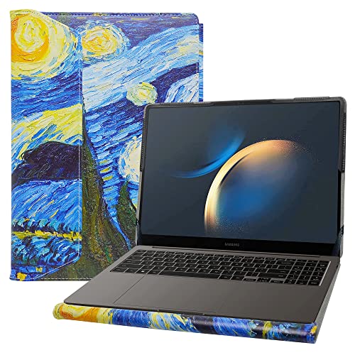 Alapmk Protective Case for Samsung Galaxy Book 5 Pro 360 16 NP960QHA NP960QHA-KG1US/Samsung Galaxy Book 5 Pro 16 NP960XHA/Samsung Galaxy Book 5 Ultra 16/Samsung Galaxy Book4 Edge NP960XMAA,Starry