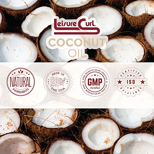 Leisure Curl Coconut Oil Cold Wave Curly System 1 Application | Softens, Transforms and Locks in Curls