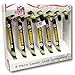 FOCO NFL Pittsburgh Steelers Candy Cane Ornament Set
