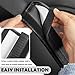 2PCS Carbon Fiber Seat Belt Cover Pad,Leather Seatbelt Covers for Reducing Shoulder & Neck Fatigue,Summer Essential Car Seat Strap Pads Car Accessories Interior for Most Vehicles (Carbon Fiber)