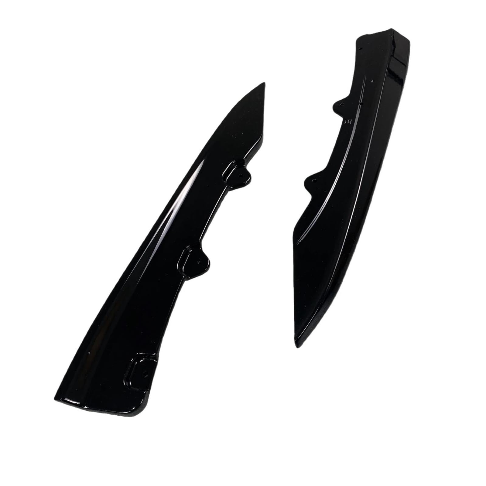 Per Serie 3 Per Pacchetto-M F30 320d 325i 330i 330d 340i 2012-2019 Per Splitter Laterale Paraurti Posteriore Nero Lucido Per Stile PSM