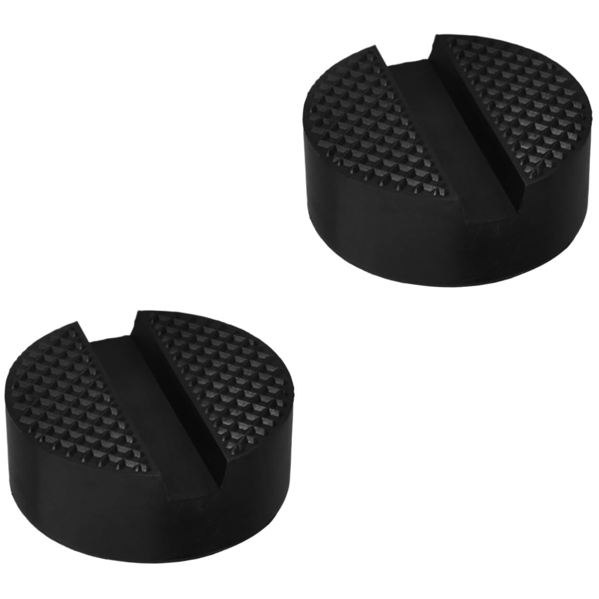 SOLUSTRE 2pcs Crane Jack Floor Jack Pad for Stand Jack Stand Pads for Pinch Welds Jack Rubber Pads Rubber Jack Pads for Car Jack Pad Adapter Floor Jack Rubber Pad Floor Jack Stand Pad