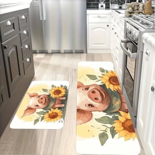 Tapete de cocina absorbente, transpirable y lavable para suelo 6