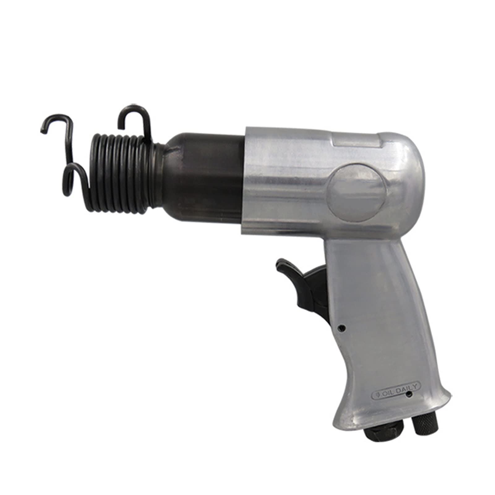 Martello pneumatico, 150 Pneumatico Chipping Hammer Air Chisel Shovel Spade Rust Remover Vento Derust Strumenti con 4 testa