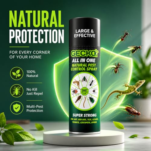 Image of All-in-One Insect & Rodent Repellent Spray | Effective Against Rats, Mice, Cockroaches, Lizards, Ants, Termites, Bed Bugs, Spiders, Flies & Centipedes | Child Safe | 120ml | Formulation XX