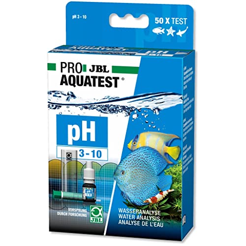 JBL Wassertest-Set, Für Teiche und Süß-/Meerwasser-Aquarien, ProAquaTest pH 3.0 -10.0