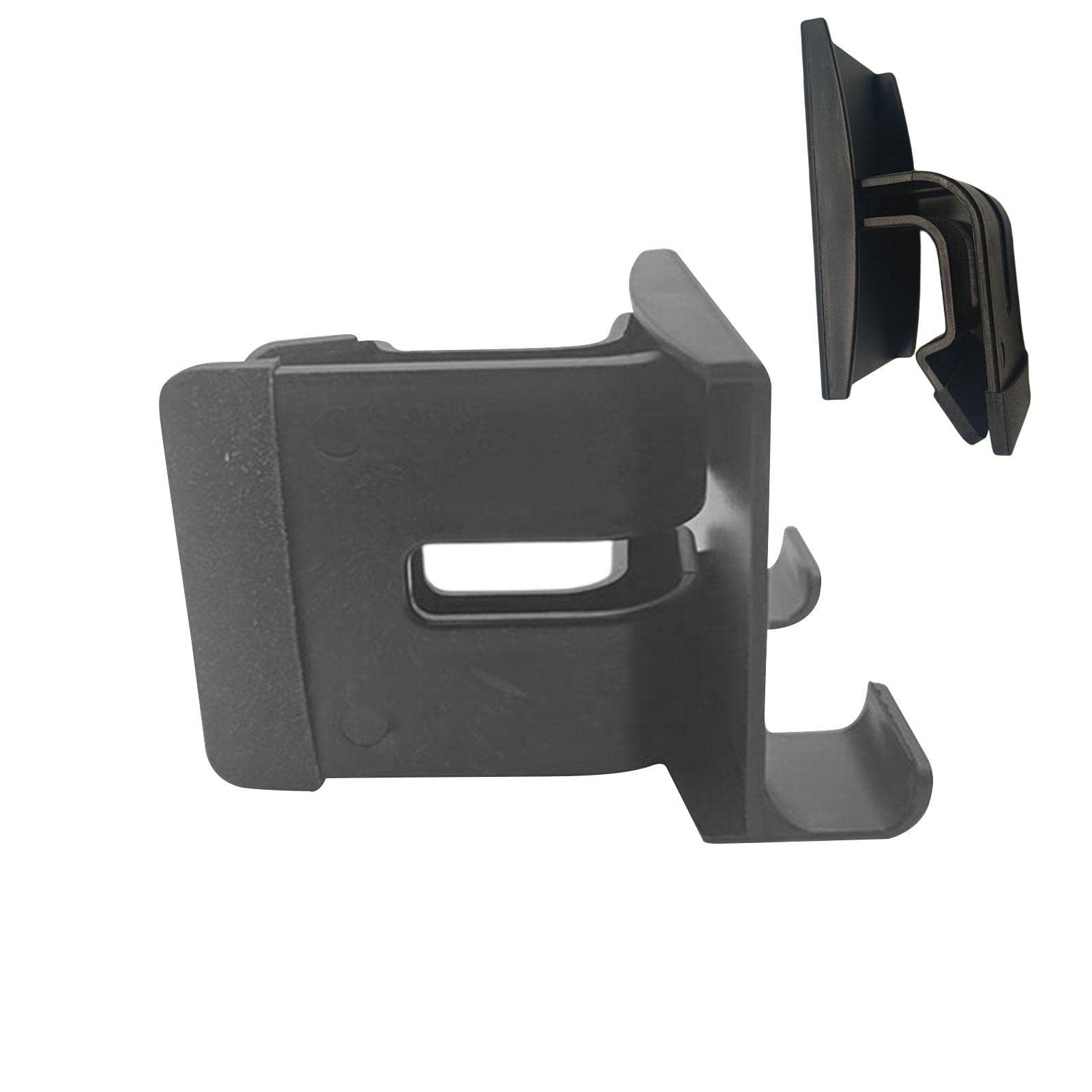 Support De Tringle à Rideau, Sans Perçage, Sans Perforation, Support De Tringle A Rideau Sans Percage Sans Perforation Support De Tringle Autocollant Noir 12 Pieces 97524265