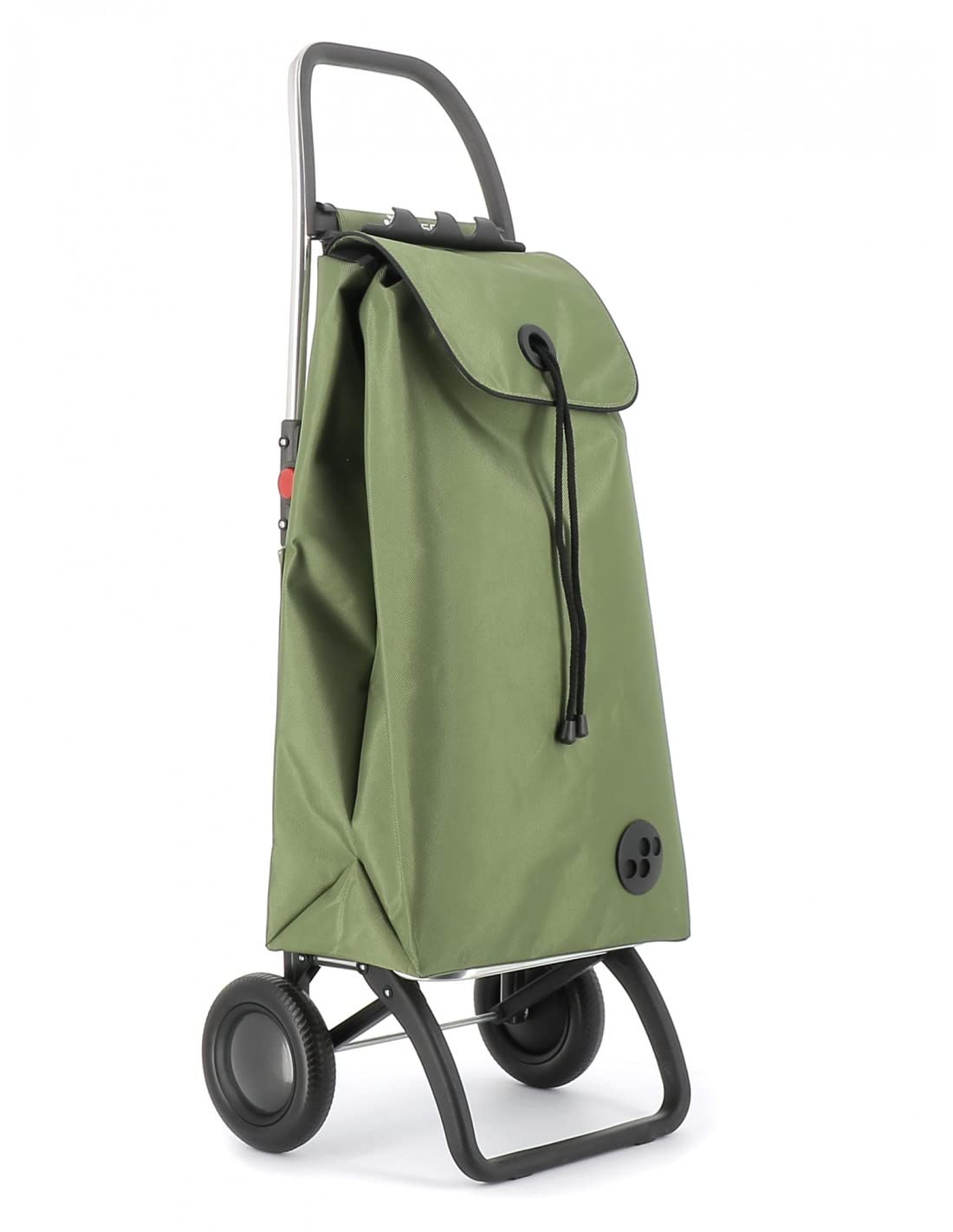 Rolser I-Max MF 2 Wheel Foldable Shopping Trolley - Kaki