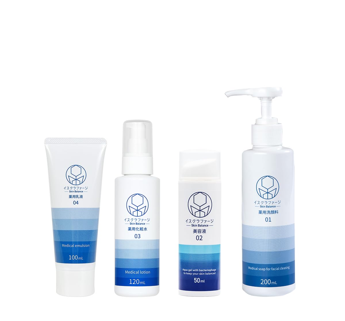Amazon.co.jp: イスクラファージSkin Balanceフルセット 薬用洗顔料 + 