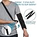 fibee Elbow Immobilizer Elbow Brace for Ulnar Nerve Entrapment Cubital Tunnel Syndrome Straight Arm Splint Support Adjustable Compression Elbow Stabilizer for Night Sleeping for Adult Men Women