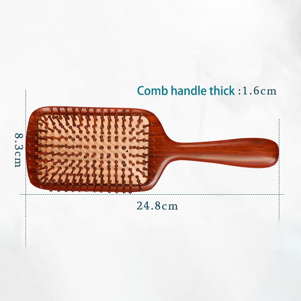 Cepillo para el cabello, cepillo de pelo de paleta para mujeres y hombres, para cabello fino y largo y rizado, salud y masaje del cuero cabelludo, cepillos para todo tipo de cabello