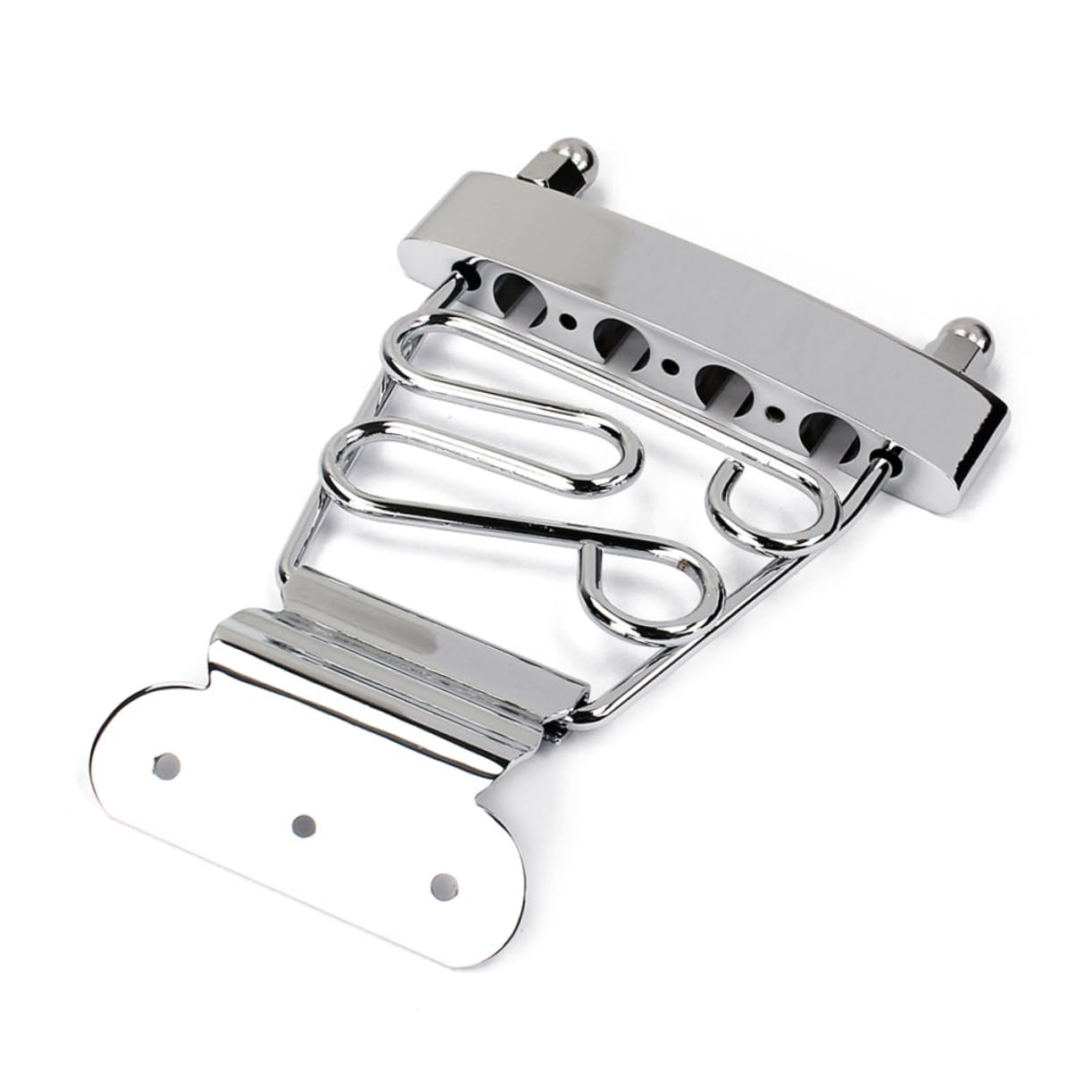 TOYANDONA 3pezzi Ponte Regolabile Per Chitarra Archtop Corde Accessorio Argento Per Sostituzione Facile e Veloce Compatibile Con Chitarre Jazz e Bassi Archtop Per Musicisti e Appassionati Di
