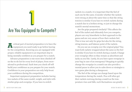 Master Your Tennis Game: 50 Mental Strategies and Tactics
