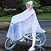 Mobilité Scooter Couverture Étanche Pluie Poncho Vélo Vélo Manteau De Pluie Veste Capes Léger Compact Réutilisable pour Garçons Hommes Femmes Adultes