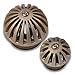 Guardian Drain Lock 4in - Commercial Floor Sink Dome Drain Strainer, Bronze Finish, Stainless Steel