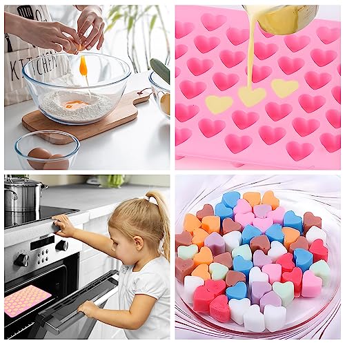 9 Stück Backmatten für Hundeleckerli, Backmatte Hundekekse, Bpa-frei Silikon Backform für Muffin Cupcake Süßigkeiten, Wiederverwendbare Backunterlage mit Bürste Tropfer, Hitzebeständig & Antihaftend