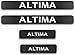 Produktbild Autoschwellenschutz für 4Pcs Autotür-Schwellen-Verschleiss-Schutz-Kick-Platten-Aufkleber, for Altima Threshold Abdeckung Schutz Trim Anti Scratch Guard Auto, Carbon-Faser Auto-Teile ( Color : White )