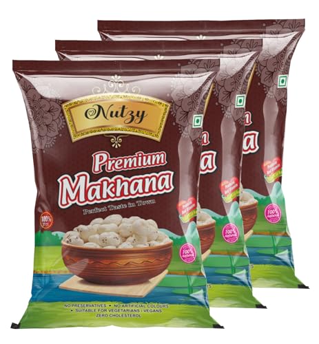 Nutzy Premium Nuts (Lotus Seed/Makhana, 750g) (B09MN49XNQ) Amazon Price History, Amazon Price Tracker
