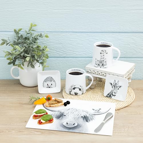 Pavilion-Gift-Company-Highland-Cow-1375-x-975-Glass-Cutting-Board-Highland-Cow-Cattle-Farmhouse-Farm-Animal-Kitchen-Decor Pavilion Gift Company Highland Cow 1375 x 975 Glass Cutting Board Highland Cow Cattle Farmhouse Farm Animal Kitchen Decor