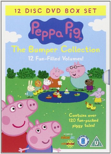 Peppa Pig Bumper Pack 12 Disc (Vol 1-12) [Region 2] [ UK Import] - //coolthings.us