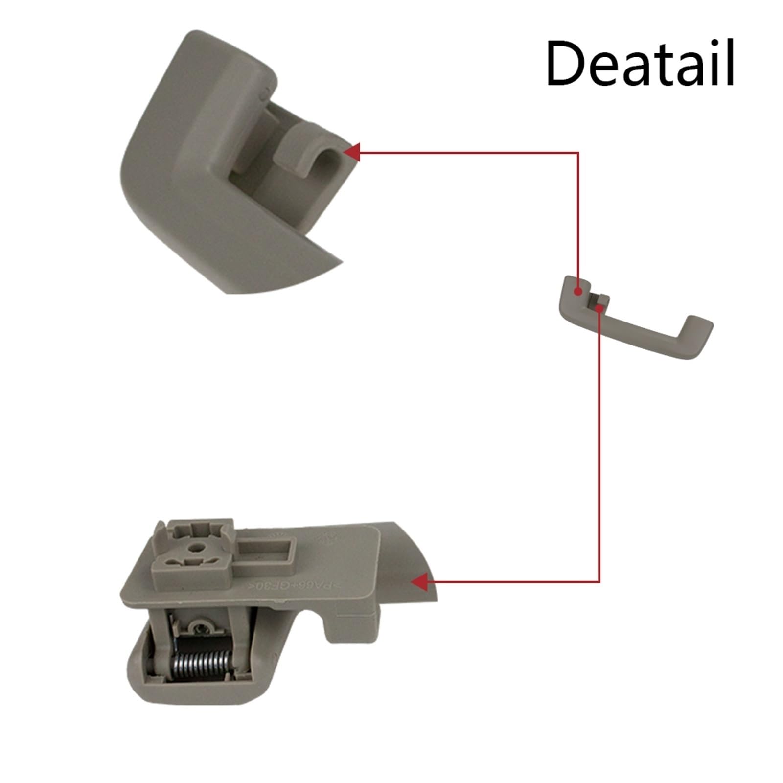 Corrimano di sicurezza for soffitto interno auto Maniglia | for tetto interno anteriore posteriore, per Land Rover, per Range Rover, for