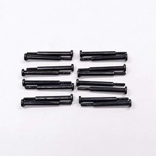 HJKLMM RC Remote Control Tank Upgrade Accessories Suitable for Henglong 1/16 German Tiger I Heavy Tank (3818) Including Metal Tracks, Load-Bearing Wheels, etc. (Road Wheel Long Screw)