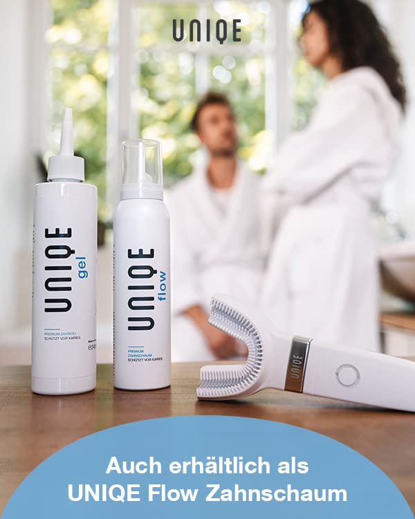 UNIQE Zahngel-Set – Fluorid-Zahngel für UNIQE One Zahnbürste