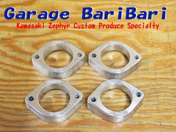 ゼファーχ純正マフラー、フランジセット ゼファー400 純正マフラーフランジセット | KAWASAKI,ゼファー