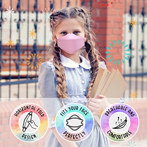 Levenis GK-002A Kids Face Masks For Children 50 Pack, Breathable Comfortable And Disposable Mask Efficiency≥95% thumb #2