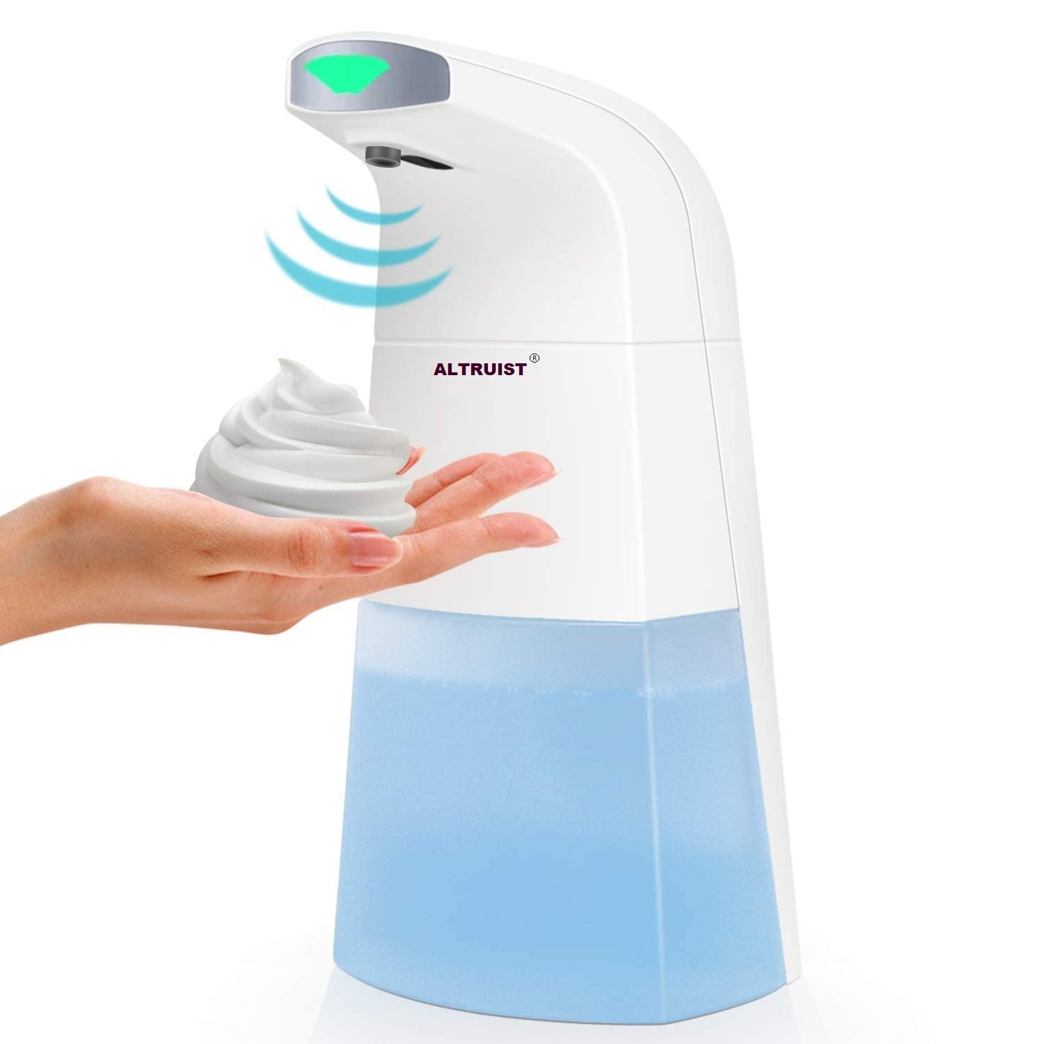 ALTRUIST Automatic Table Top Dispenser -Wi Infrared Motion Sensor |Smart Living Product Capacity- 310ml (200ml Foam Liquid Free)