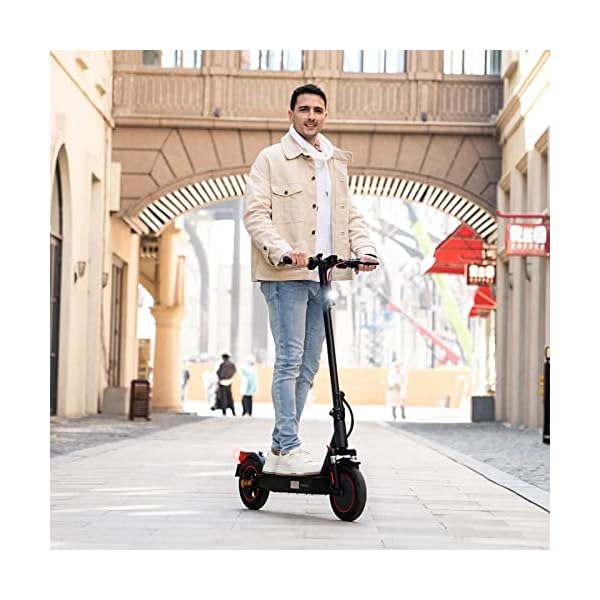 EVERCROSS EV10K PRO E Scooter mit Straßenzulassung, 10'' Faltbarer Electric Scooter ABE, Elektroroller Erwachsene mit App & LED Display, 400W Motor, 10,4AH Batterie, 20 KM/H, duales Bremssystem – Bild 7