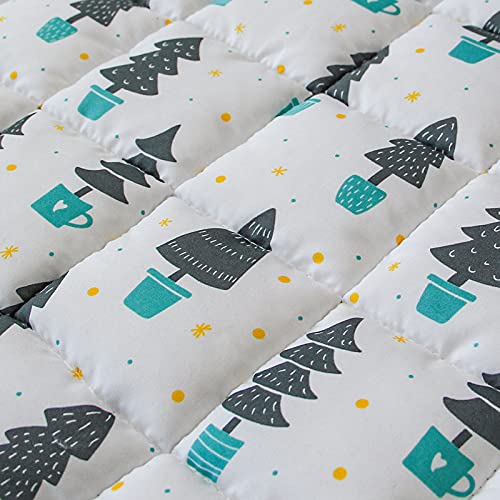 Image of Nap Mat, Toddler Nap Mat, Dark Woods, 50 inch x 21 inch