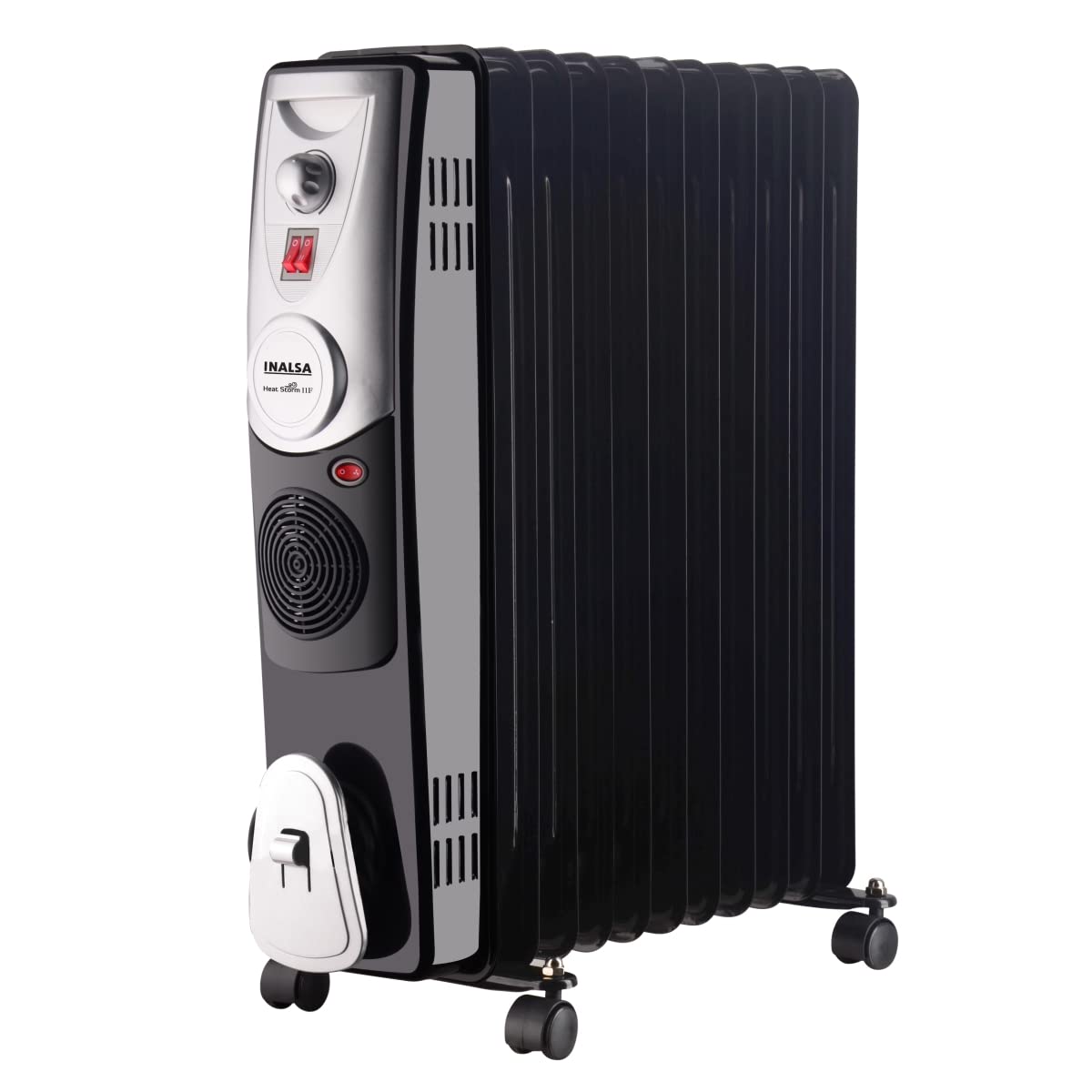 INALSA OFR Room Heater Oil Filled Radiator Heat Storm 11F- 2900W with Turbo  Fan| 11 Fins| Variable Temperature Control| 3 Heat Settings| 2 Year  Warranty, Black : Amazon.in: Home u0026 Kitchen