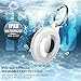 2 Pack IPX8 Waterproof Compatible with AirTag Keychain Holder Case,Lightweight, Anti-Scratch, Easy Installation,Soft Full-Body Shockproof for Luggage,Key Ring,Dog Collar,Belt Key Clip(Black/Clear)