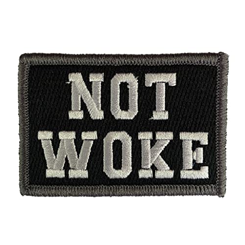 Not Woke Morale Patch 2"x3" - Multitan