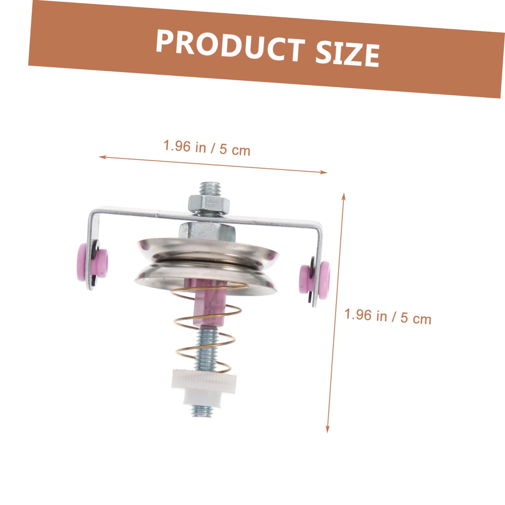 KALLORY 2pcs Frame Drawing Mill Tensioner for Weaving Machine Knitting Machine Accessories