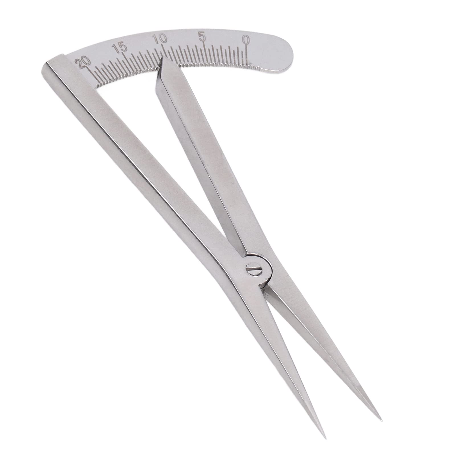 Yctze Calibratore Regolabile in Acciaio Inox per Marcatura, Misuratore da | Materiale durevole, alta precisione, design compatto, utilizzo versatile